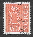 Stamps : Europe : Norway :  466a - Nudo Contramaestre