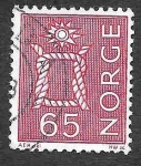 Stamps : Europe : Norway :  467 - Nudo Contramaestre
