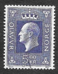 Stamps : Europe : Norway :  540 - Olav V de Noruega