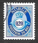 Sellos del Mundo : Europa : Noruega : 1142 - Corneta Postal