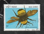 Sellos de Asia - Vietnam -  750 - Insecto