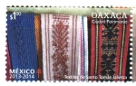Stamps Mexico -  TEXTILES  DE  SANTO  TOMÁS  JALIETZA