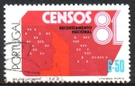 Stamps : Europe : Portugal :  CENSO  NACIONAL.  CABEZA  Y  FORMATO.