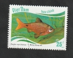Stamps Vietnam -  820 - Pez tropical