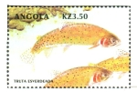 Stamps : Africa : Angola :  TRUCHAS