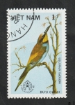 Sellos de Asia - Vietnam -  708 - Pájaro