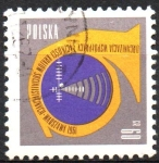 Stamps Poland -  CONFERENCIA  DE  MINISTROS  DE  COMUNICACIONES.  BOCINA  Y  PANTALLA  DE  RADAR.