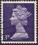 Stamps United Kingdom -  Queen E 3D