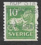 Stamps Sweden -  116 - Armas de Suecia