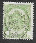 Stamps Belgium -  84 - Escudo de Armas