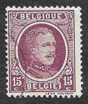 Stamps Belgium -  149 - Alberto I de Bélgica