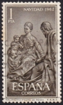 Stamps Spain -  Navidad '62