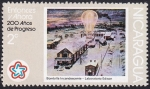 Stamps Nicaragua -  Entonces y Ahora_Edison