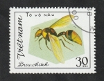 Stamps Vietnam -  317 - Insecto himenóptero