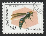 Sellos de Asia - Vietnam -  320 - Insecto himenóptero