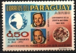 Stamps Paraguay -  ASTRONAUTAS  ARMSTRONG  Y  ALDRIN