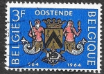 Stamps Belgium -  610 -  Milenio de Ostende
