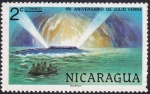 Sellos de America - Nicaragua -  Aniv. Julio Verne