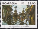 Sellos de America - Nicaragua -  Año Internacional de la Música