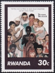 Stamps Rwanda -  Faites aux autres ...