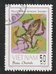 Sellos de Asia - Vietnam -  369 - Insecto