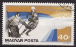 Stamps : Europe : Hungary :  Olimpiadas de Invierno-Innsbruck