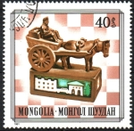 Stamps Mongolia -  CARRETA  Y  CASTILLO