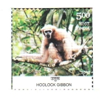 Stamps India -  HOOLOCK  GIBBON