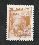 Sellos del Mundo : Asia : Vietnam : 558 - Fauna, allurus fulgens 