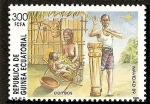 Stamps Equatorial Guinea -  Navidad 1989
