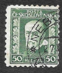 Stamps Czechoslovakia -  116 - Tomáš Garrigue Masaryk