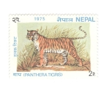 Sellos del Mundo : Asia : Nepal : Tigre