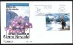 Sellos de Europa - Espa�a -  Sobre primer día - Espacios Naturales de España - Parque Nacional Sierra Nevada
