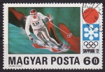 Stamps Hungary -  Olimpiadas de Invierno-Sapporo 72