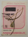 Stamps : Africa : Mozambique :  1984 Traditional Weapons
