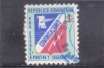 Sellos de America - Rep Dominicana -  PRO-ESCUELA POSTAL Y TELEGRAFOS