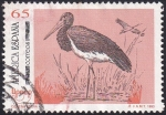 Stamps Spain -  cigueña negra