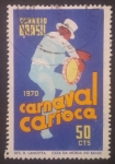 Stamps : America : Brazil :  Carioca Carnival - Rio de Janeiro, 1970