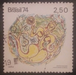 Stamps Brazil -  Brazilian Folktales