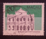 Stamps Asia - Macau -   Buildings