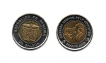 monedas del Mundo : America : Panam� :  JORNADA  MUNDIAL  DE  LA  JUVENTUD
