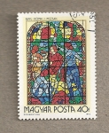 Sellos de Europa - Hungra -  Vidrieras siglos XIX-XX