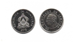 monedas del Mundo : America : Honduras :  CINCUENTA  CENTAVOS  DE  LEMPIRA