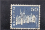 Stamps Switzerland -  CASTILLO DE NEUCHATEL