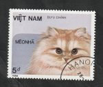 Stamps Vietnam -  689 - Gato de raza