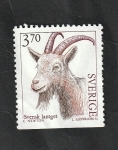 Stamps Sweden -  1843 - Cabra