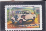 Stamps Australia -  VEHÍCULO FORD COUPE utilitario 1934