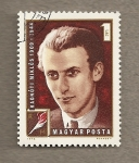 Stamps Hungary -  Miklos Radnoti, poeta