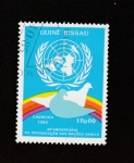 Stamps Guinea Bissau -  40 Aniv. de la ONU