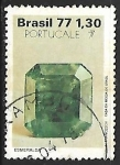 Stamps Brazil -  Piedras peciosas - Esmeralda